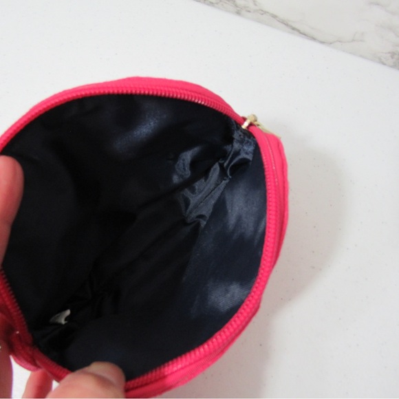 Spartina 449 Pink Flamingo Natural Linen Cosmetic Bag - Picture 11 of 17